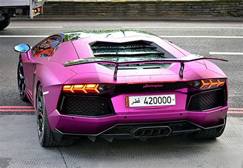 Images Lamborghini Aventador Lp700 4 Expensive Violet Back 600x414