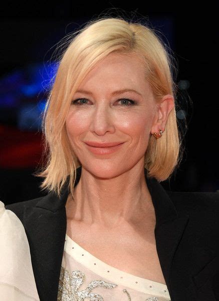 Cate Blanchett Graduated Bob Celebrity Bobs Hairstyles Graduated Bob Hairstyles Choppy Bob