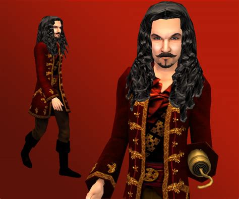 Mod The Sims Jason Isaacs As Captain Hook
