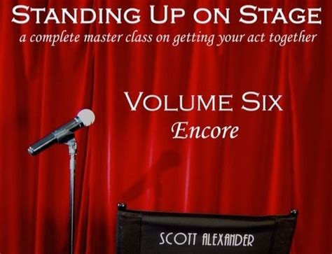 Standing Up On Stage Volume Six Scott Alexander Pro Magic