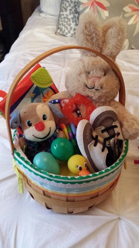 Babys First Easter Basket Easter Basket For Baby Boy Baby Easter