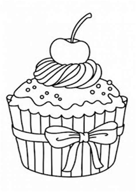 Free And Easy To Print Cupcake Coloring Pages Tulamama