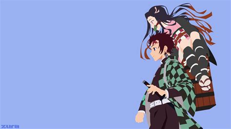 Tanjirou And Nezuko Kimetsu No Yaiba By Codenamezura On Deviantart