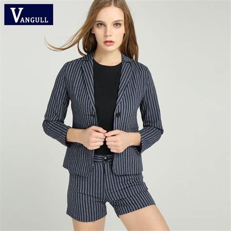2017 New Deep V Sexy Business Pant Suits Set Blazers Formal Women OL