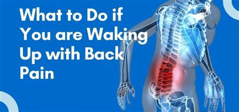 What To Do If Youre Waking Up With Back Pain Clarendon Chiropractic