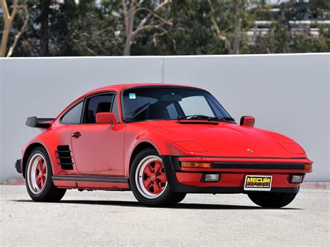 1987 89 Porsche 911 Turbo 3 3 Flachbau Coupe Us Spec 930