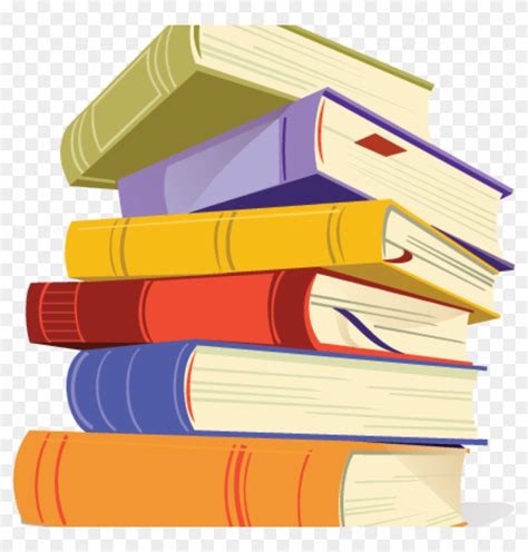 Stack Of Books Clipart Awesome Library Book Clip Transparent