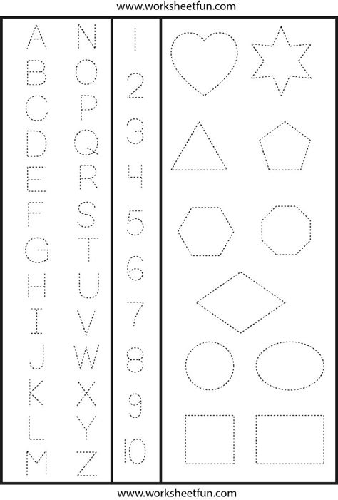 Free Printable Preschool Worksheets Age 3 Lexias Blog