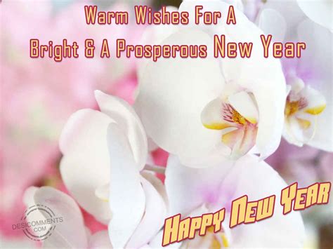Warm Wishes For A Bright And A Prosperous New Year