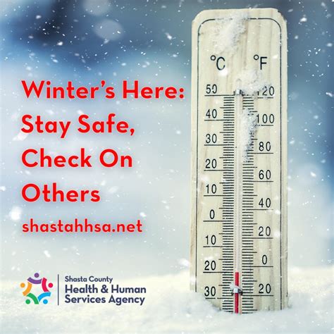 Warming Centers And Cold Safety Shasta County California
