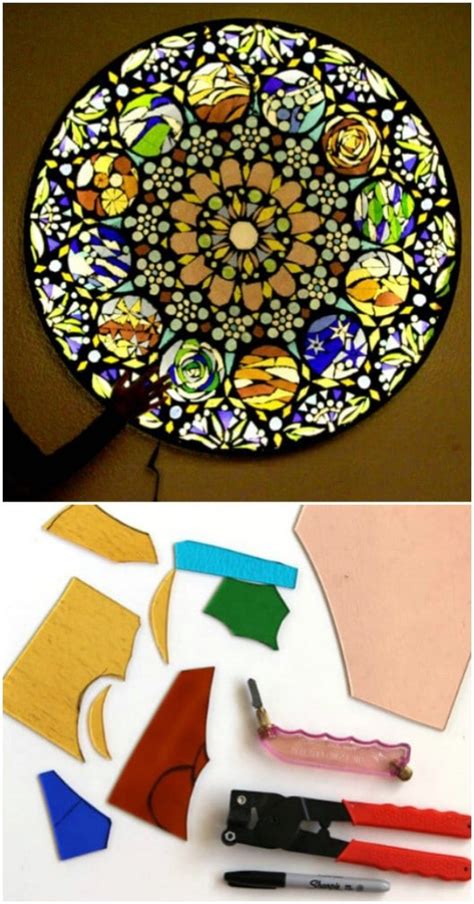 15 Gorgeous Diy Stained Glass Projects That Will Beautifully Decorate Your Outdoors Diy And Crafts