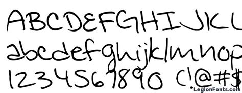 Jennifers Hand Writing Font Download Free Legionfonts