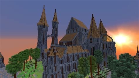 Coolest Castle In Minecraft Ever Youtube