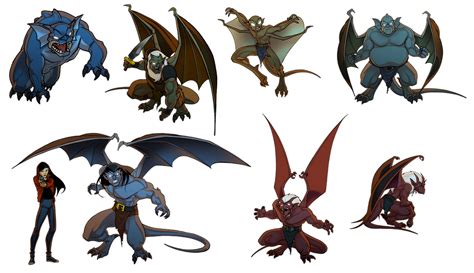 Gargoyles 001 By Alexdeb On Deviantart