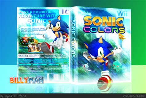Sonic Colors Wii Box Art Cover By Billyman31