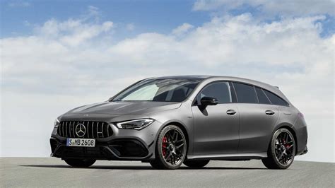 New Mercedes Amg Cla 45 4matic Shooting Brake Debuts With New 20