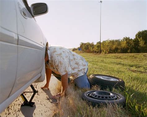 Portraits Of Motorists Stranded By The Side Of The Road Photographer