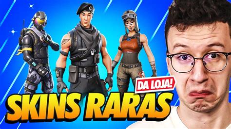 Top Skins Mais Raras Da Loja Em Fortnite Youtube