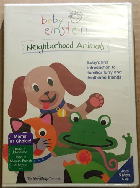 Baby Einstein Neighborhood Animals Dvd 2002 For Sale Online Ebay