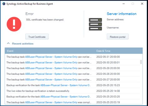Synology Active Backup For Business The Missing Features MCB Systems