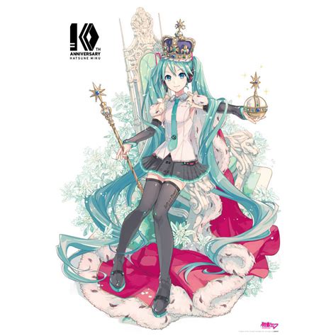 Hatsune Miku 10th Anniv Tapestry Ixima Tokyo Otaku Mode Tom