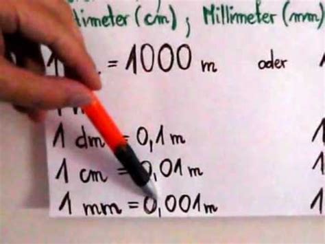 Die dabei am häufigsten benutzte maßeinheit ist das liter. Längeneinheiten einfach erklärt - YouTube