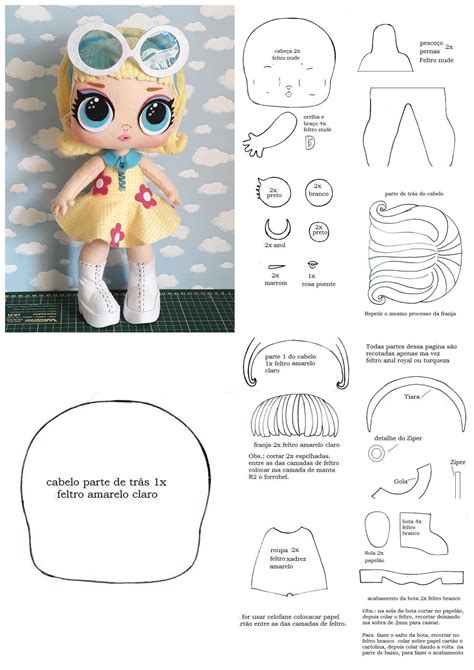 Lol Doll Sewing Pattern Lauracruize