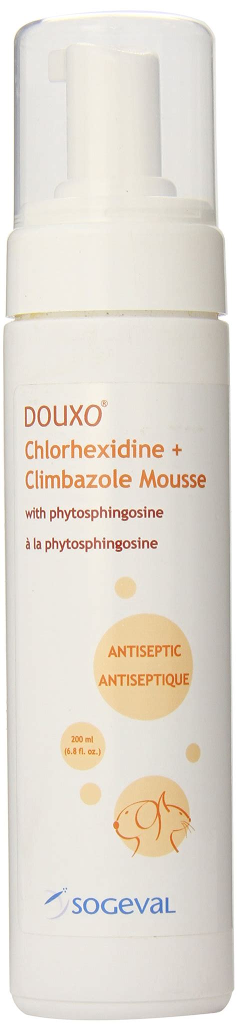 Douxo Antiseptic Chlorhexidine Climbazole Mousse 68 Oz