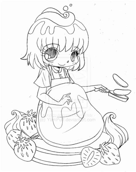 Anime Coloring Food in 2020 (With images) | Coloring pages, Chibi, Drawings