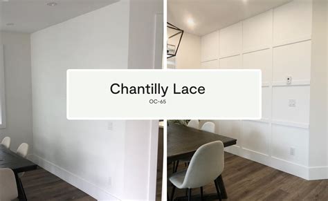 Chantilly Lace Benjamin Moore White Paint Color