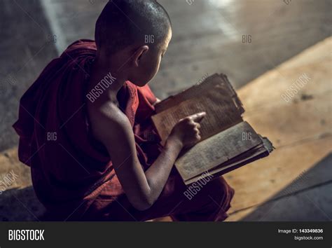 Young Buddhist Novice Image And Photo Free Trial Bigstock