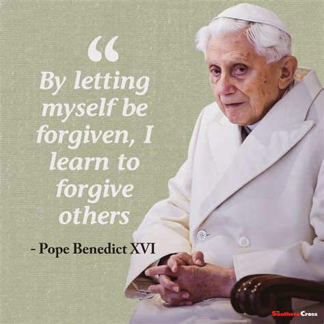 notable quotes from pope benedict xvi the southern cross
