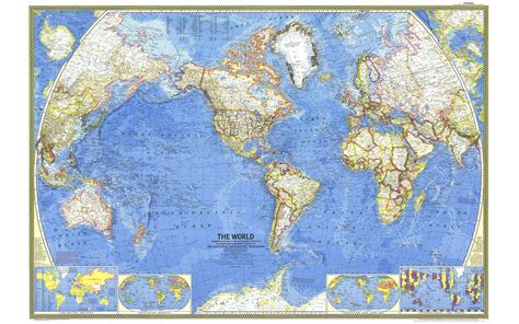 National Geographic карты карта мира Просмотреть изменить размер и