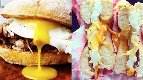 15 Drool Worthy Breakfast Sandwiches To Try In Toronto Narcity