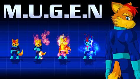 Fox Naguira Jus Mugen Jus Char My Char For Mugen Finished Youtube
