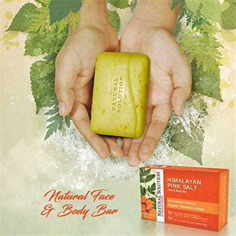 Natural Solution Cleansing Bar Soap Neem Turmeric Pack