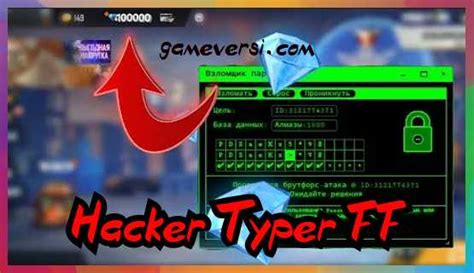 Hacker Typer Ff Hack Unlimited Diamond Free Fire Gratis