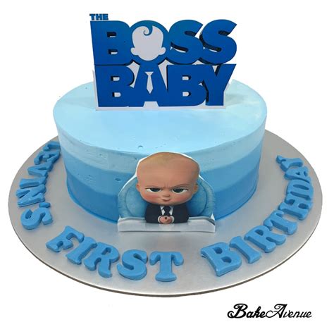 Baby Boss Ombre Cake Bakeavenue