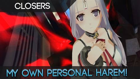 Closers Online Creating My Own Personal Anime Mmorpg Harem Mwahhaha