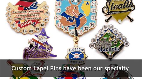 The Monterey Company Custom Lapel Pins And Coins Youtube