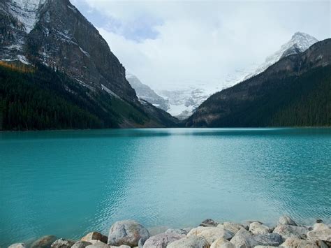 Visiting The Breathtaking Lake Louise In Banff National Park Ambition