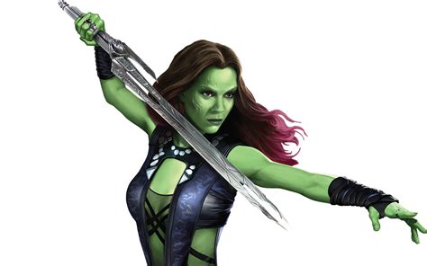 Gamora In Guardians Of The Galaxy Wallpaper Movies And Tv Series