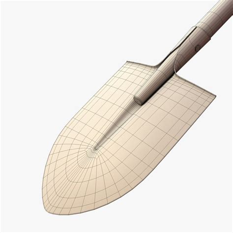 3d Garden Shovel Model
