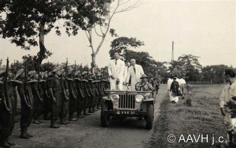 Ap1094 Cosserat Maurice Hue 1949 Bao Dai And Nguyen Van Xuan Armée