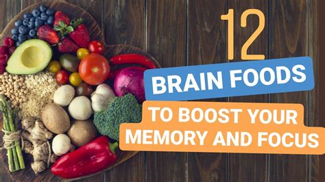 12 Foods To Boost Your Brain Youtube
