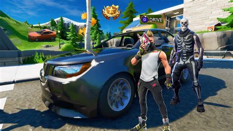 New Update Driving The Super Car In Fortnite Lets See What