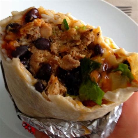 Topped with pico de gallo, chipotle crema, guacamole, soured cream and cheese, guests won't be dissapointed. Best chicken burrito, ever | Chicken main dishes, Chicken ...