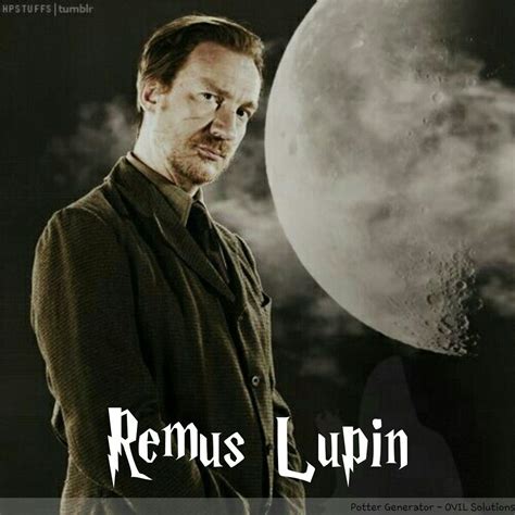 Remus Lupin Lupin Harry Potter Wizarding World Of Harry Potter Remus