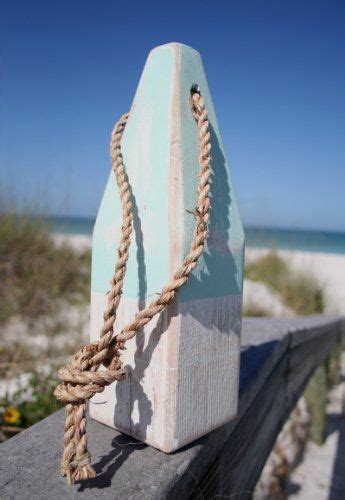 Low prices on nautical décor. Wooden Nautical Buoy Hand Distressed Anitque Look (Aqua ...