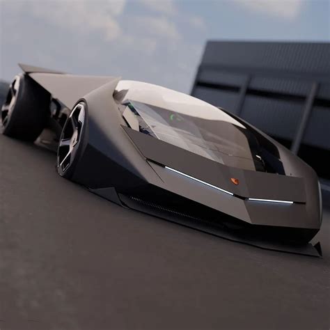 Futuristic Lamborghini Hypercar Could Be The Digital Answer To Ferrari